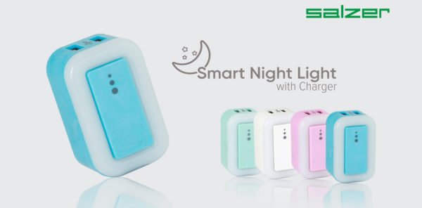 Salzer Night Light with Mobile Charger